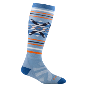 Women's Snowscape Over-the-Calf  Lightweight Ski & Snowboard Sock-Last Chance